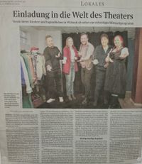 Wümme-Zeitung-Artikel zu unserer Eröffnung